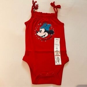 INFANT Minnie Mouse 4th of July Onsie